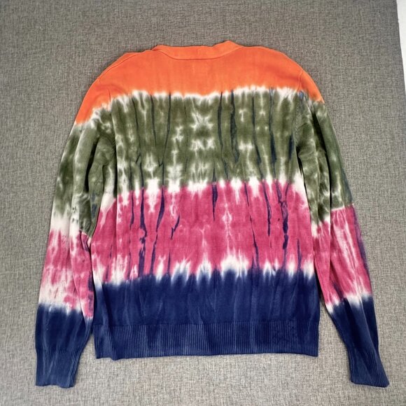 NEW!‎ Jerome Lamaar And Now This Cardigan Sweater Small $69.50 Tie-Dye Cotton - Picture 10 of 12